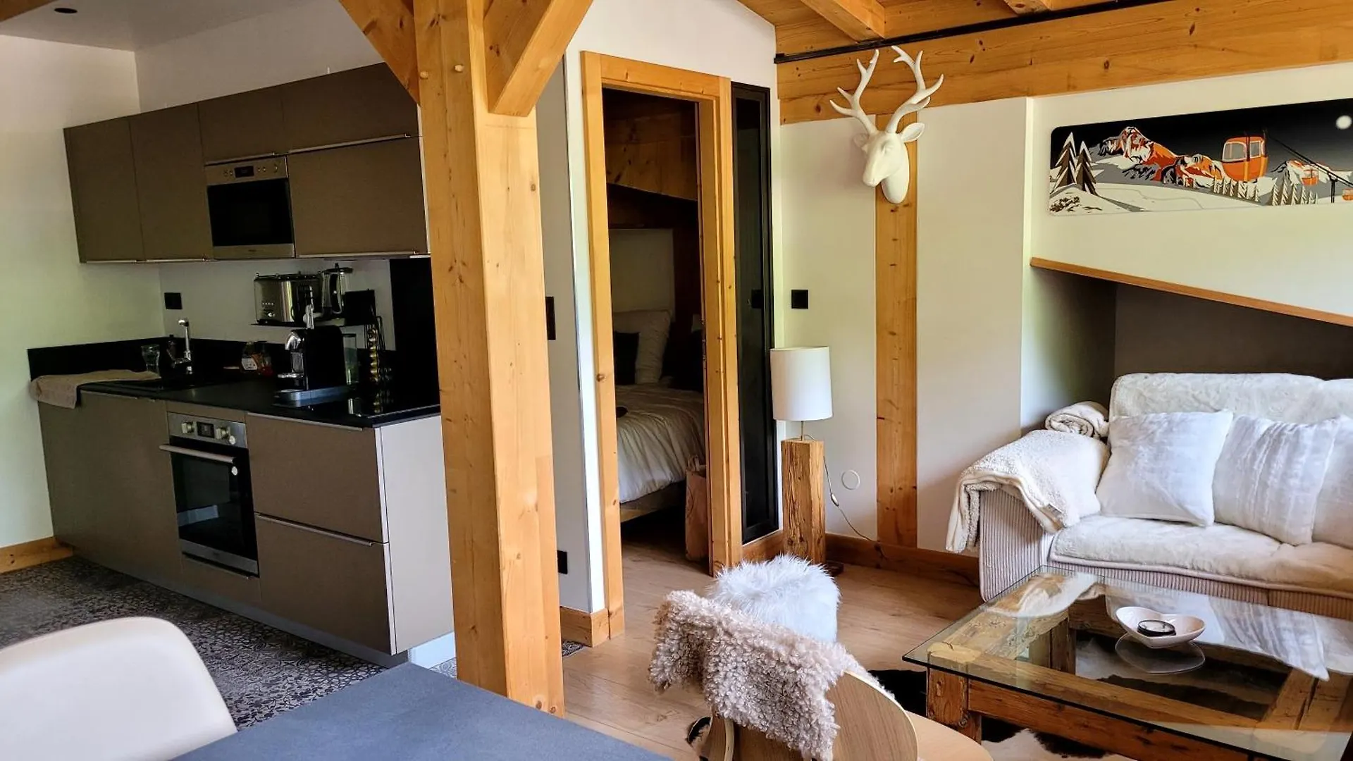 Roof Top Moutain View Direct Access Morzine Avoriaz Montriond Apartment