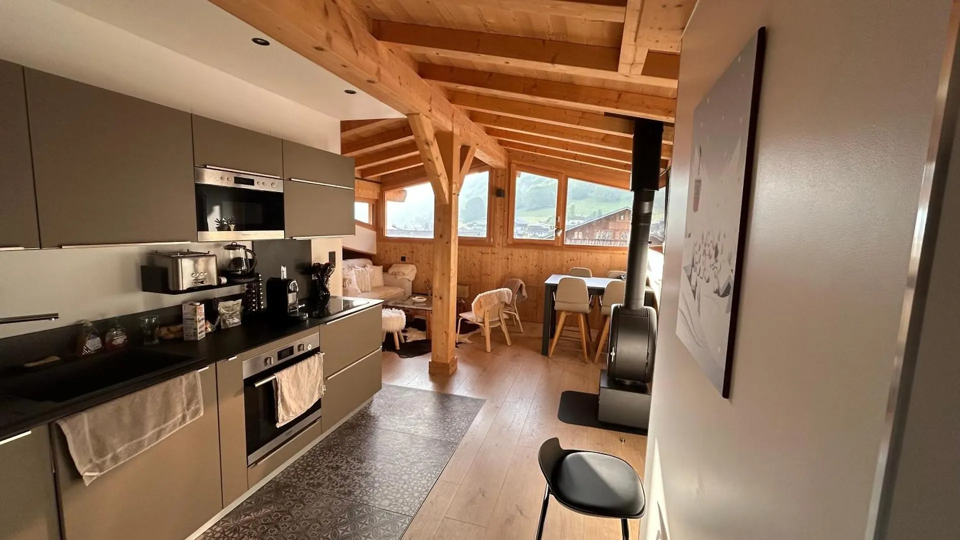 מונטריון Roof Top Moutain View Direct Access Morzine Avoriaz